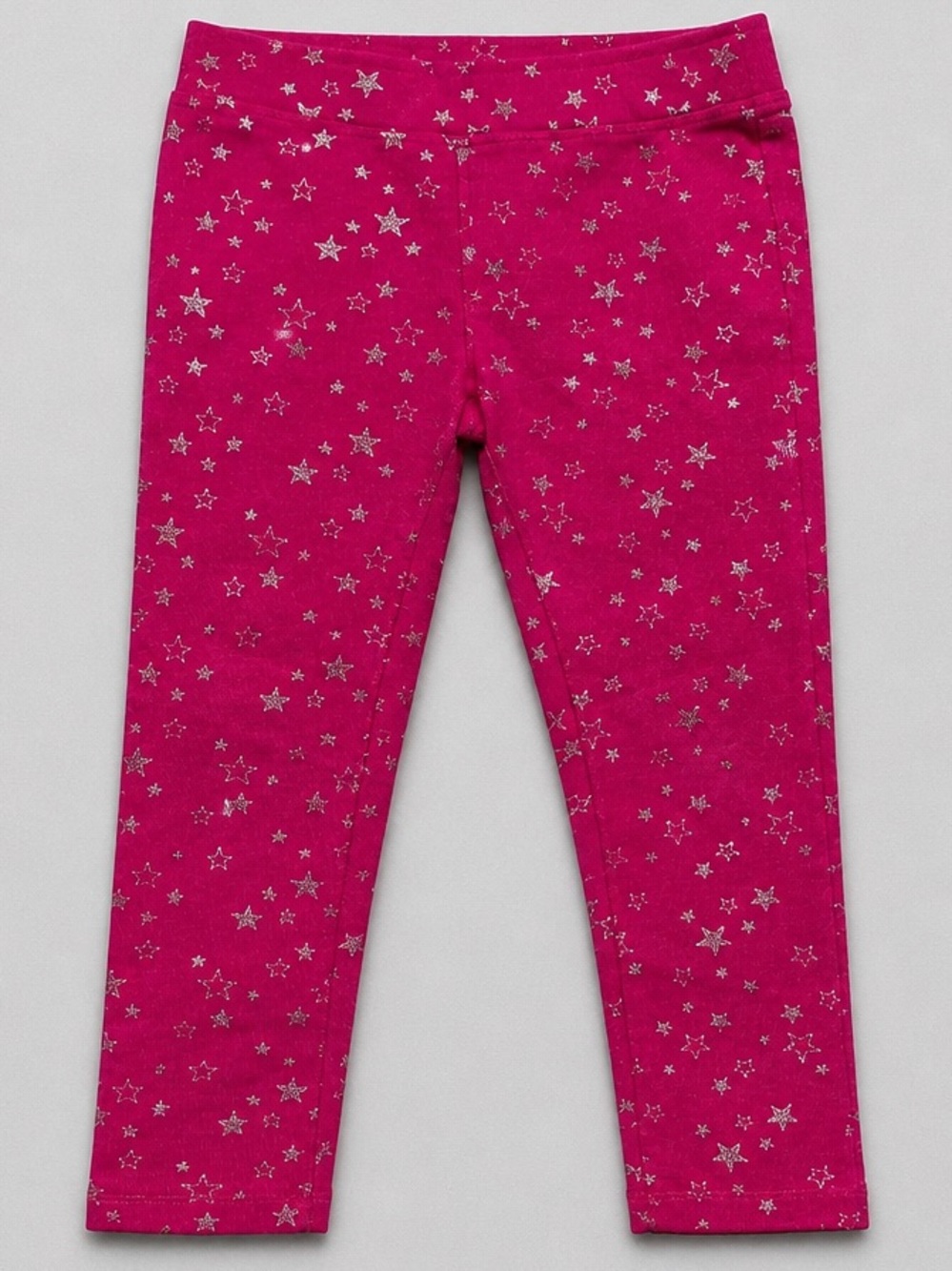 Gymboree Fuchsia Leggings with Silver Stars NWOT size 4